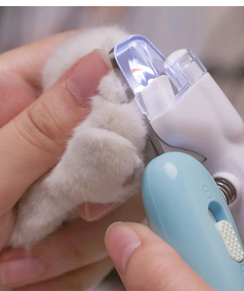 LED Light Pet Nail Clippers - Happy Little Paw