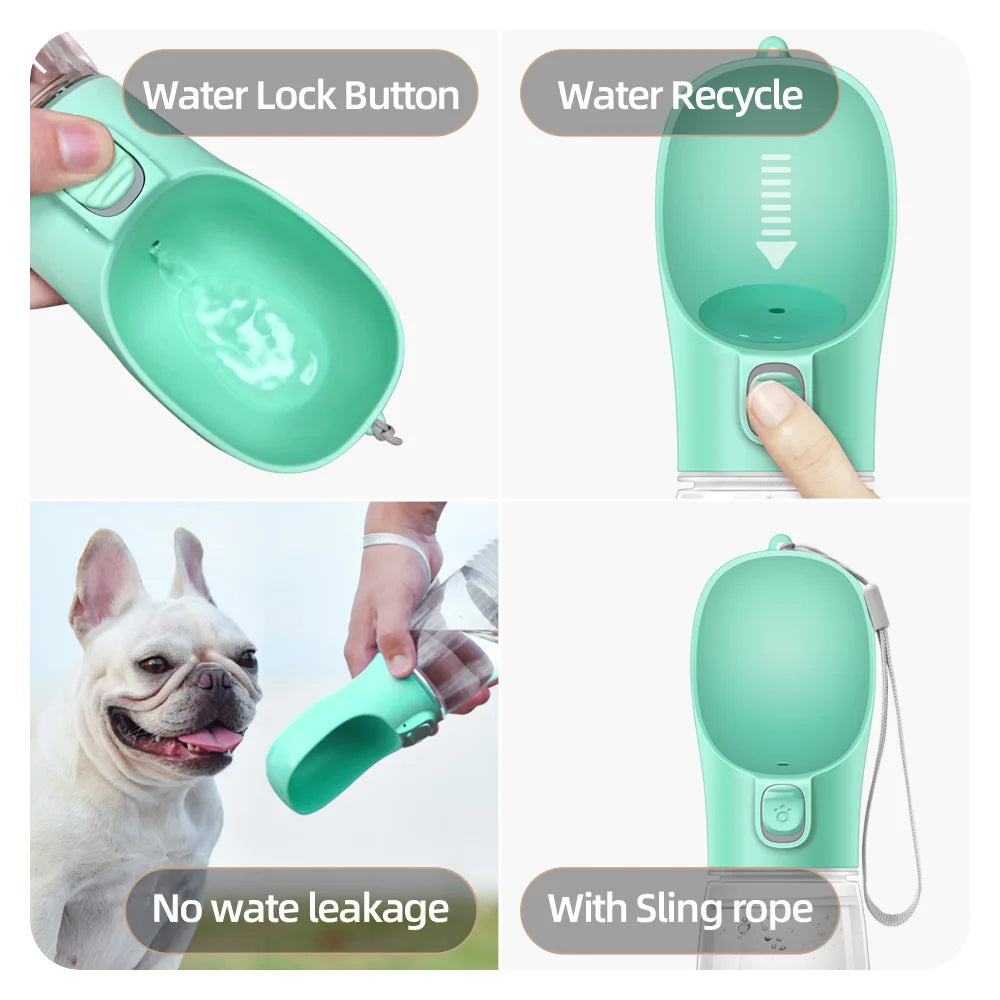 Portable Pet Water Bottle - Happy Little Paw