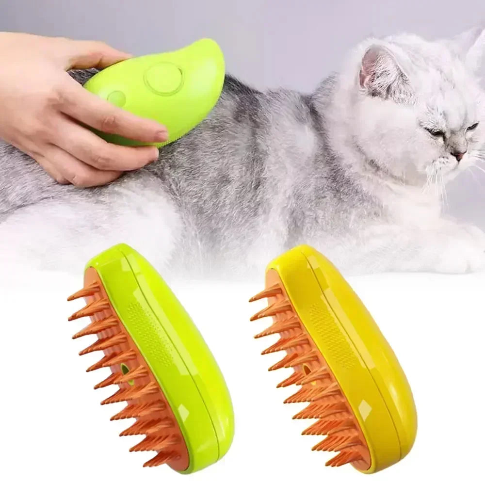 3 in 1 steam brush for Pet - Happy Little Paw